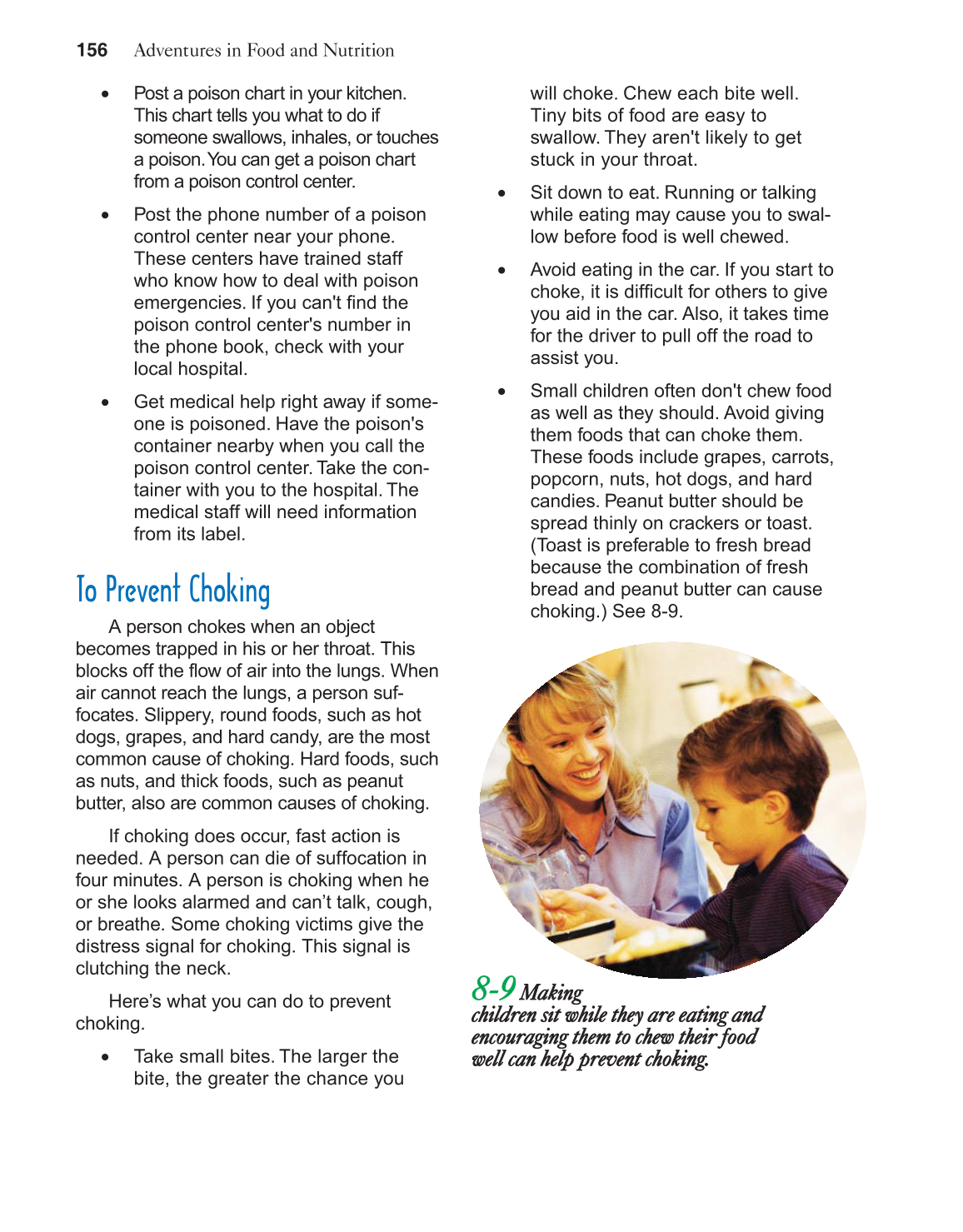 Adventures in Food and Nutrition!, 4th Edition page 156