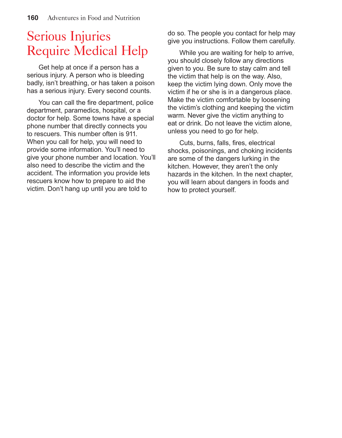 Adventures in Food and Nutrition!, 4th Edition page 160