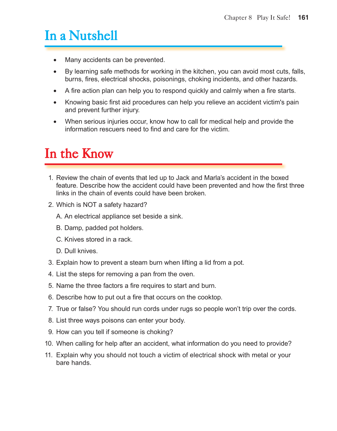 Adventures in Food and Nutrition!, 4th Edition page 161