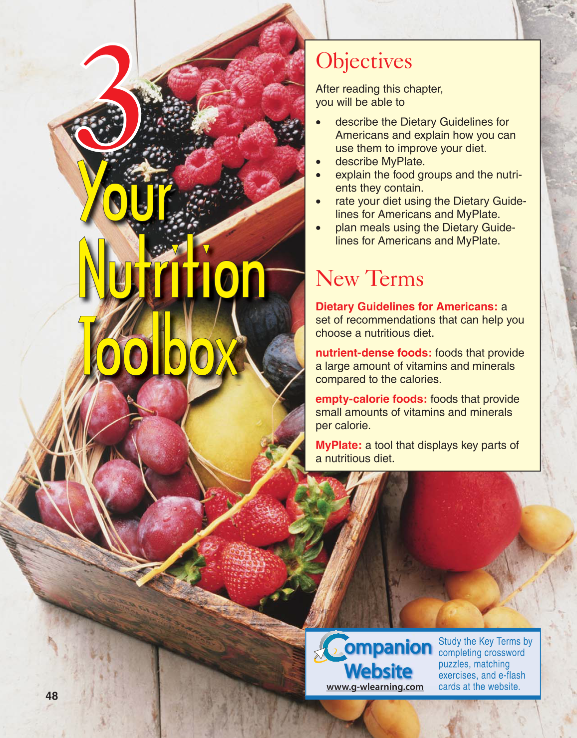 Adventures in Food and Nutrition!, 4th Edition page 48