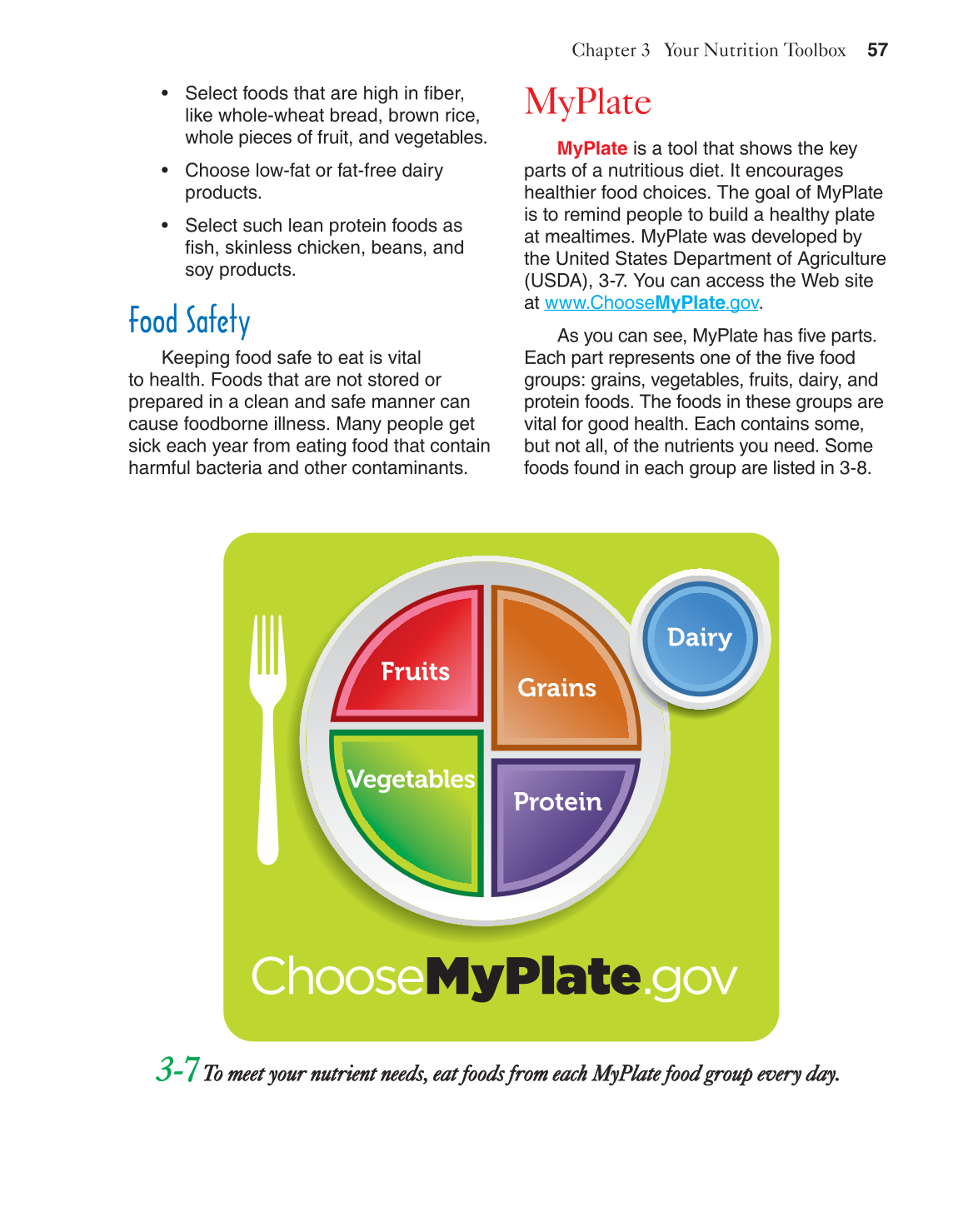 Adventures in Food and Nutrition!, 4th Edition page 57