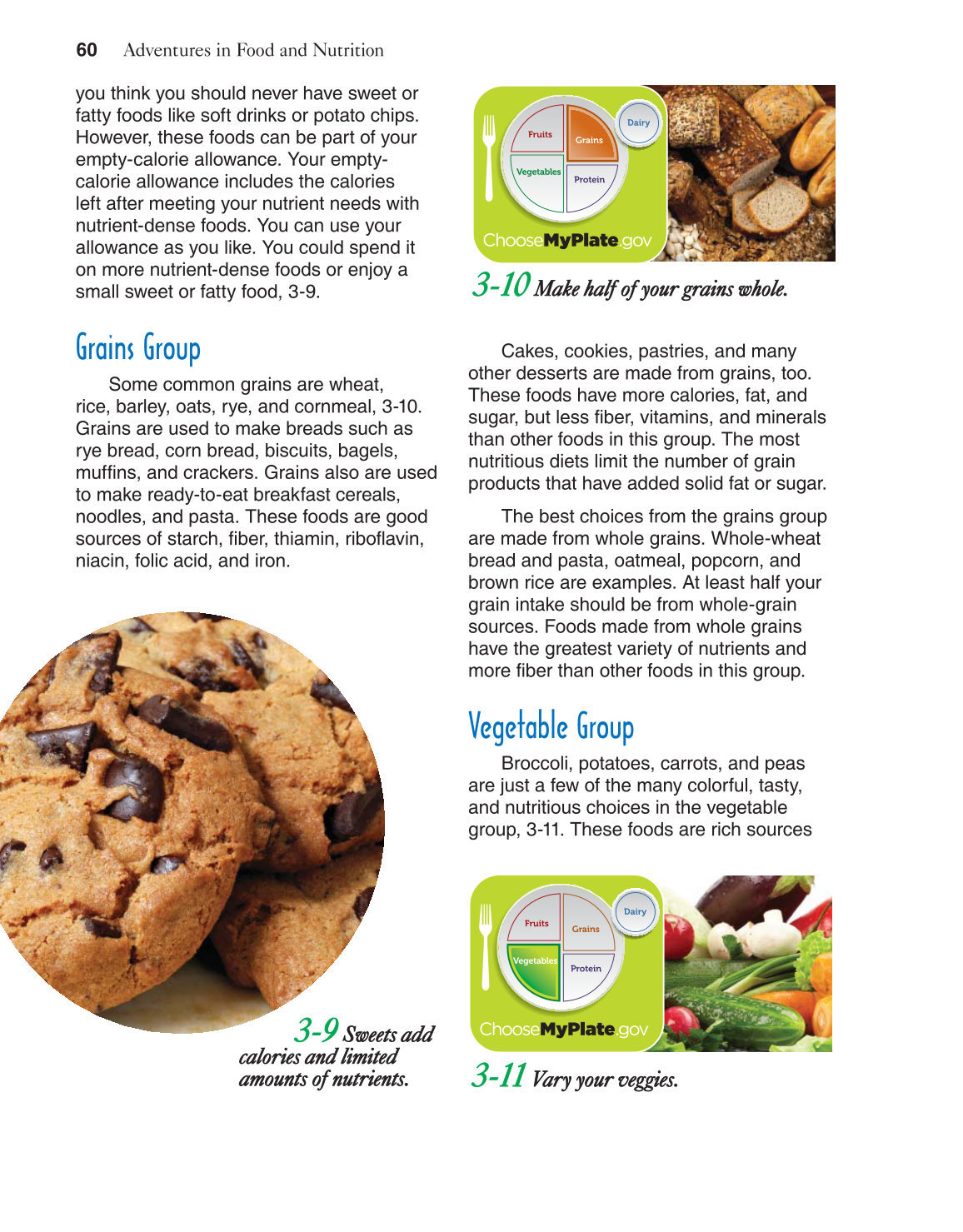 Adventures in Food and Nutrition!, 4th Edition page 60