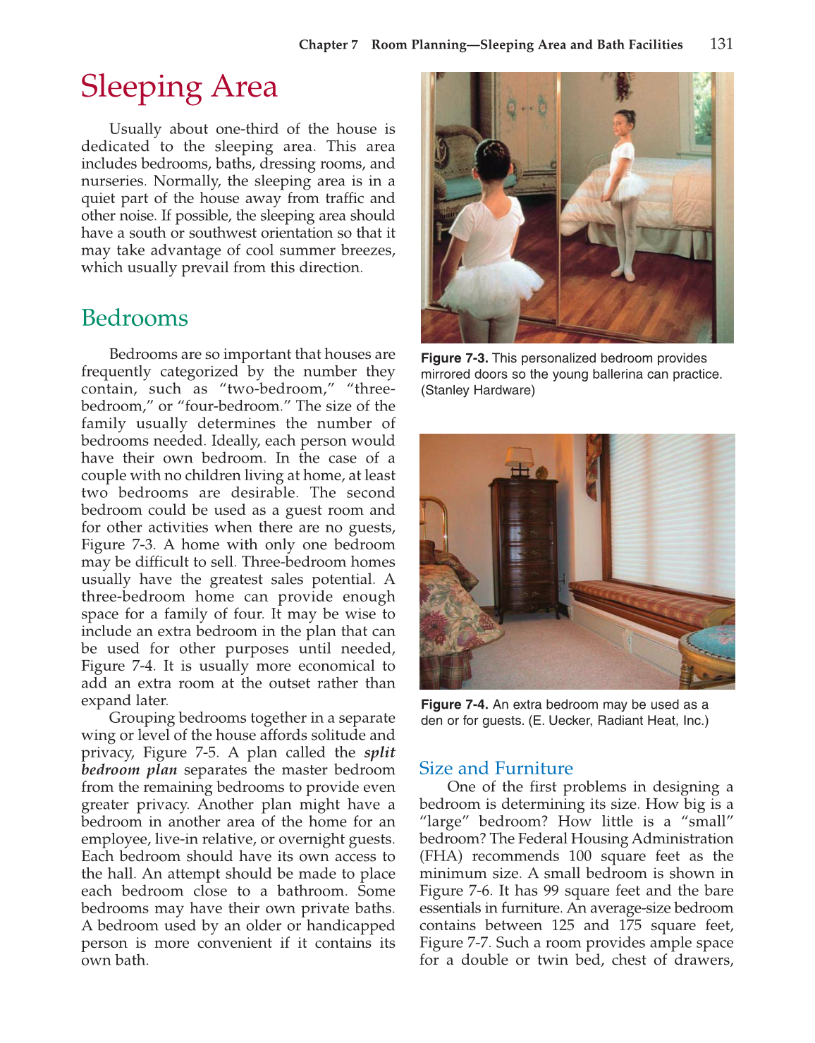 Architecture: Residential Drafting and Design, 10th Edition page 131