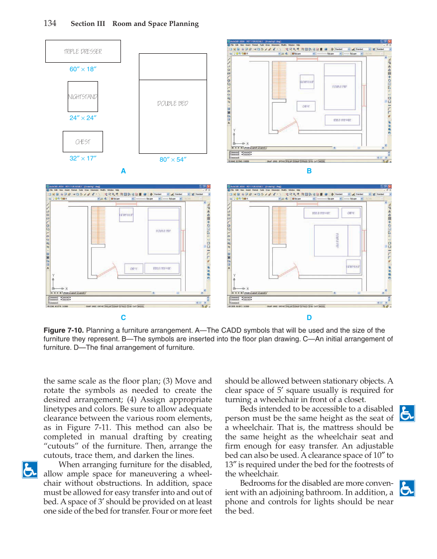Architecture: Residential Drafting and Design, 10th Edition page 134