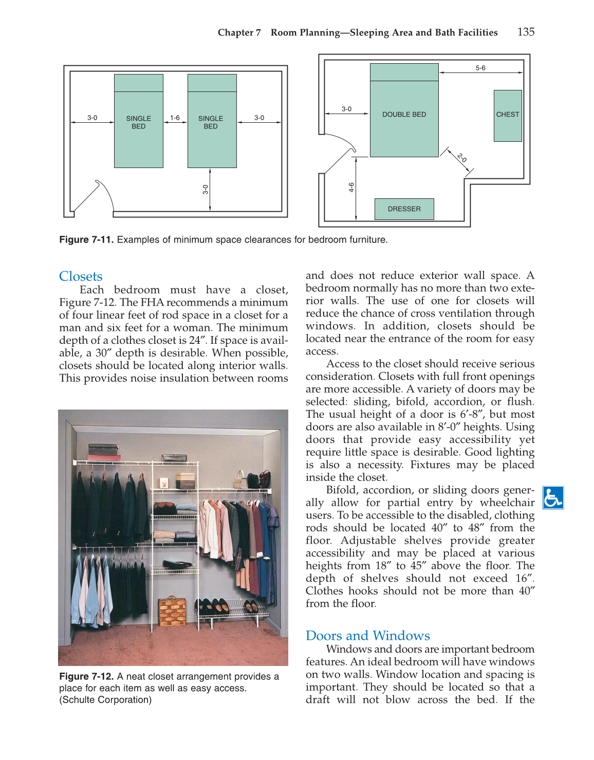 Architecture: Residential Drafting and Design, 10th Edition page 135