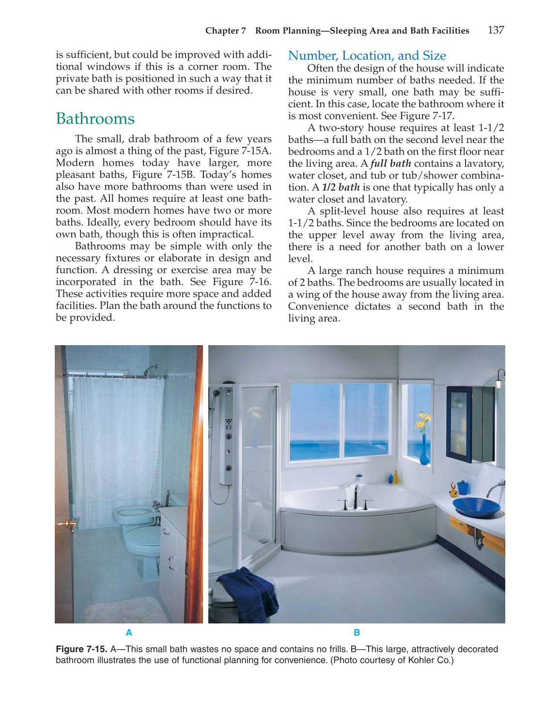 Architecture: Residential Drafting and Design, 10th Edition page 137