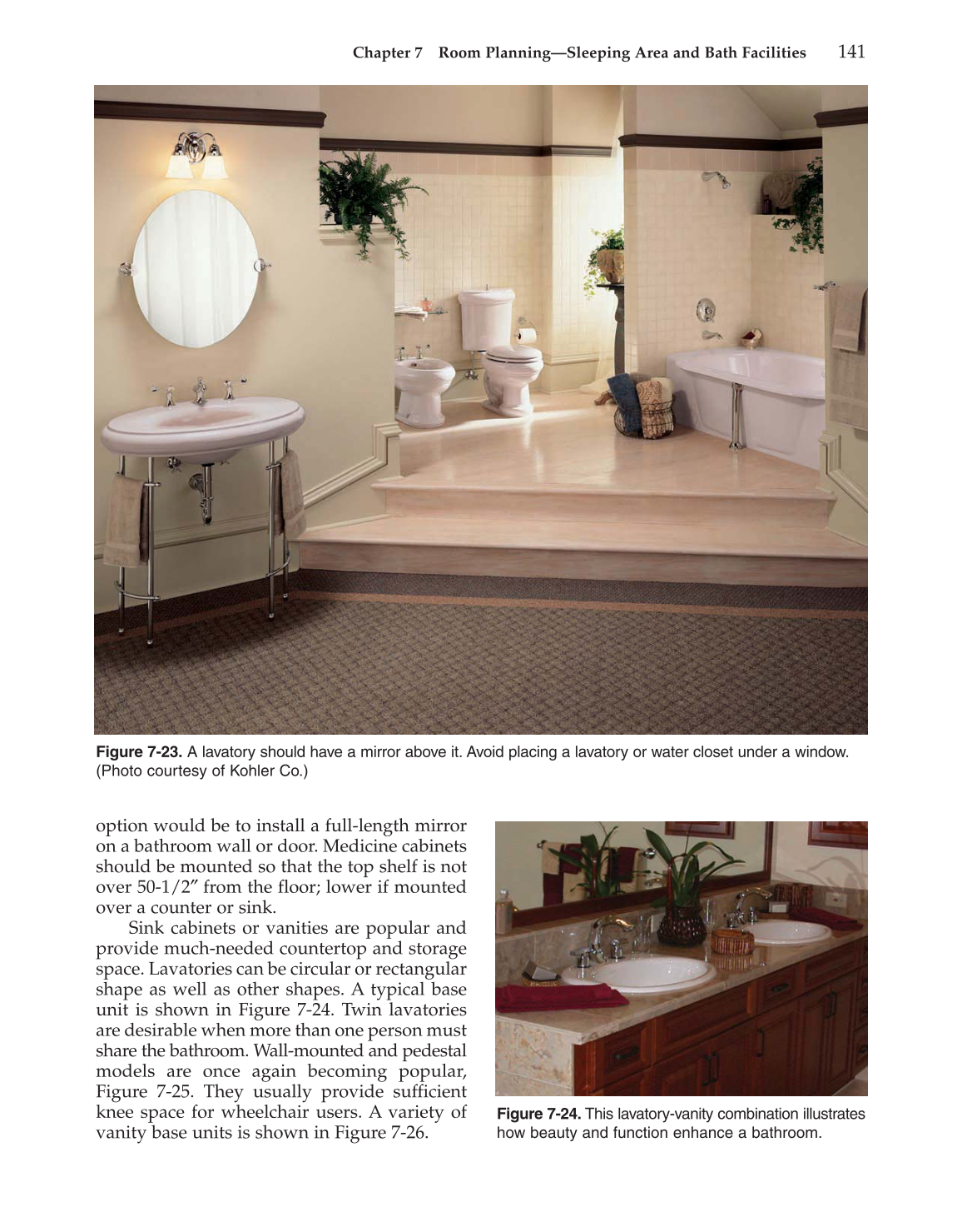 Architecture: Residential Drafting and Design, 10th Edition page 141