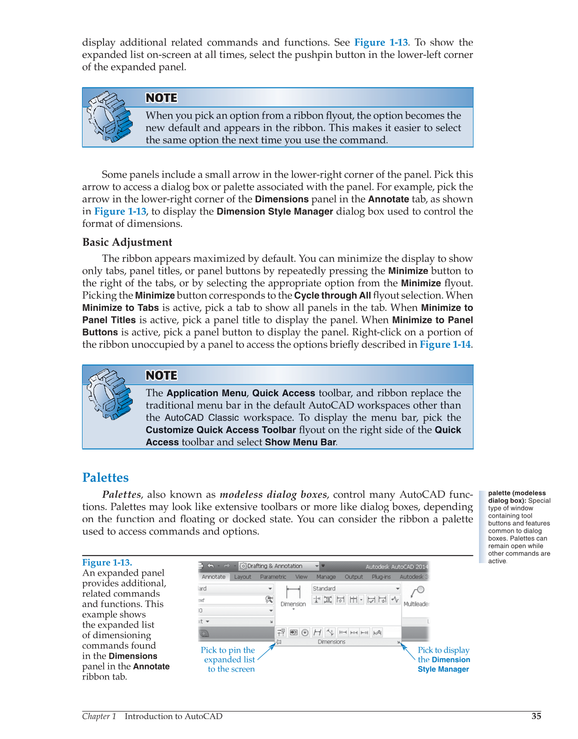 AutoCAD and Its Applications—Basics 2014, 21st Edition page 35