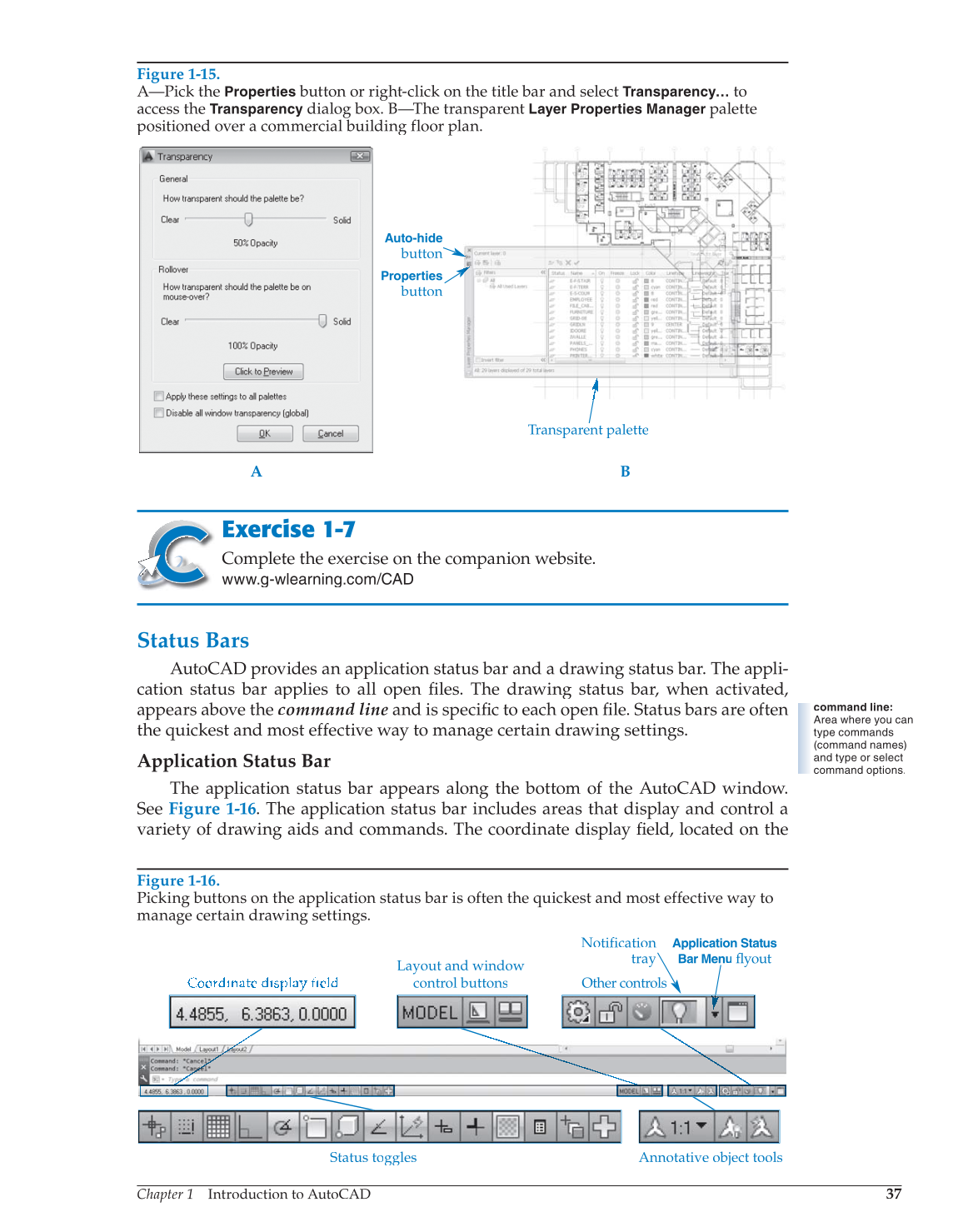 AutoCAD and Its Applications—Basics 2014, 21st Edition page 37