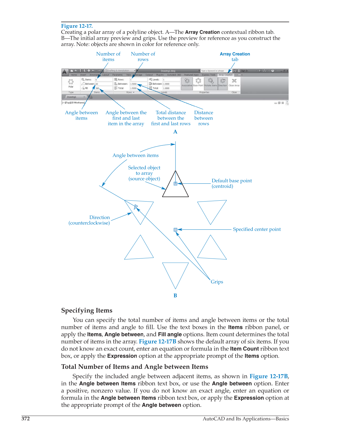 AutoCAD and Its Applications—Basics 2014, 21st Edition page 372