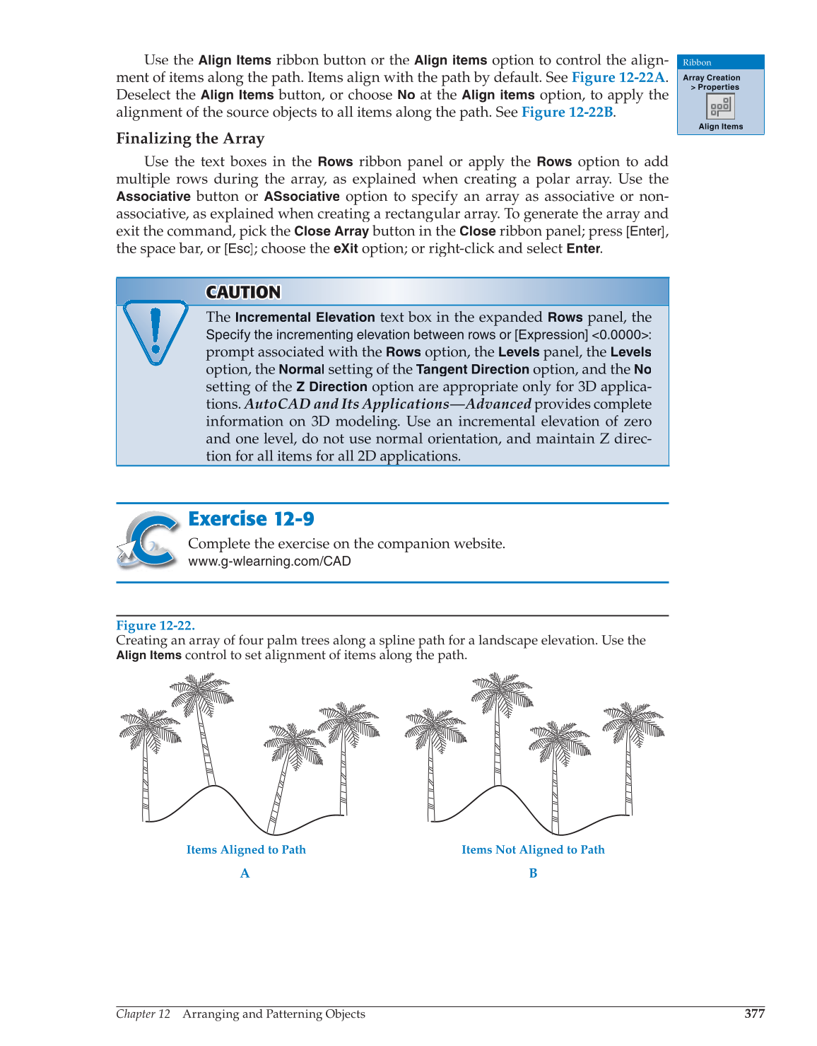 AutoCAD and Its Applications—Basics 2014, 21st Edition page 377