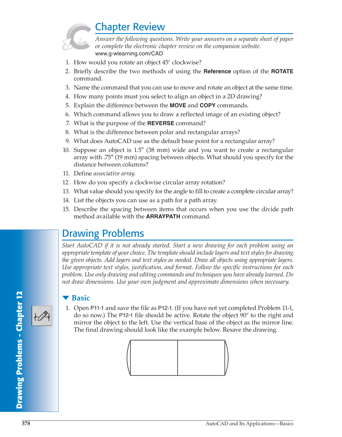AutoCAD and Its Applications—Basics 2014, 21st Edition page 378