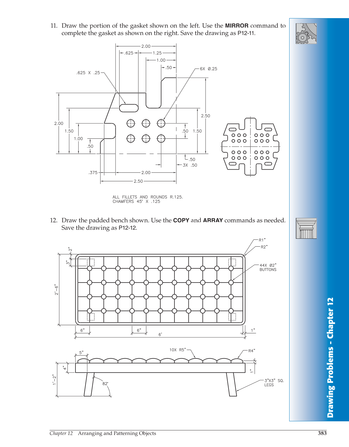 AutoCAD and Its Applications—Basics 2014, 21st Edition page 383