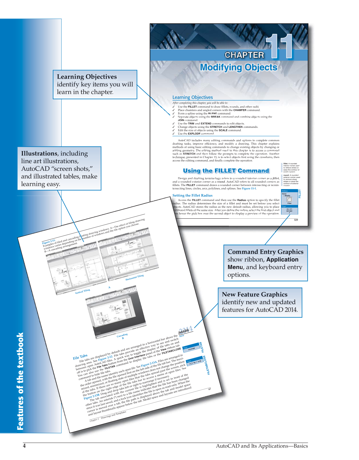 AutoCAD and Its Applications—Basics 2014, 21st Edition page 4