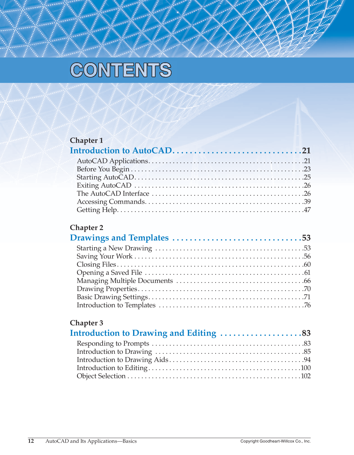 AutoCAD and Its Applications—Basics 2015, 22nd Edition page 12