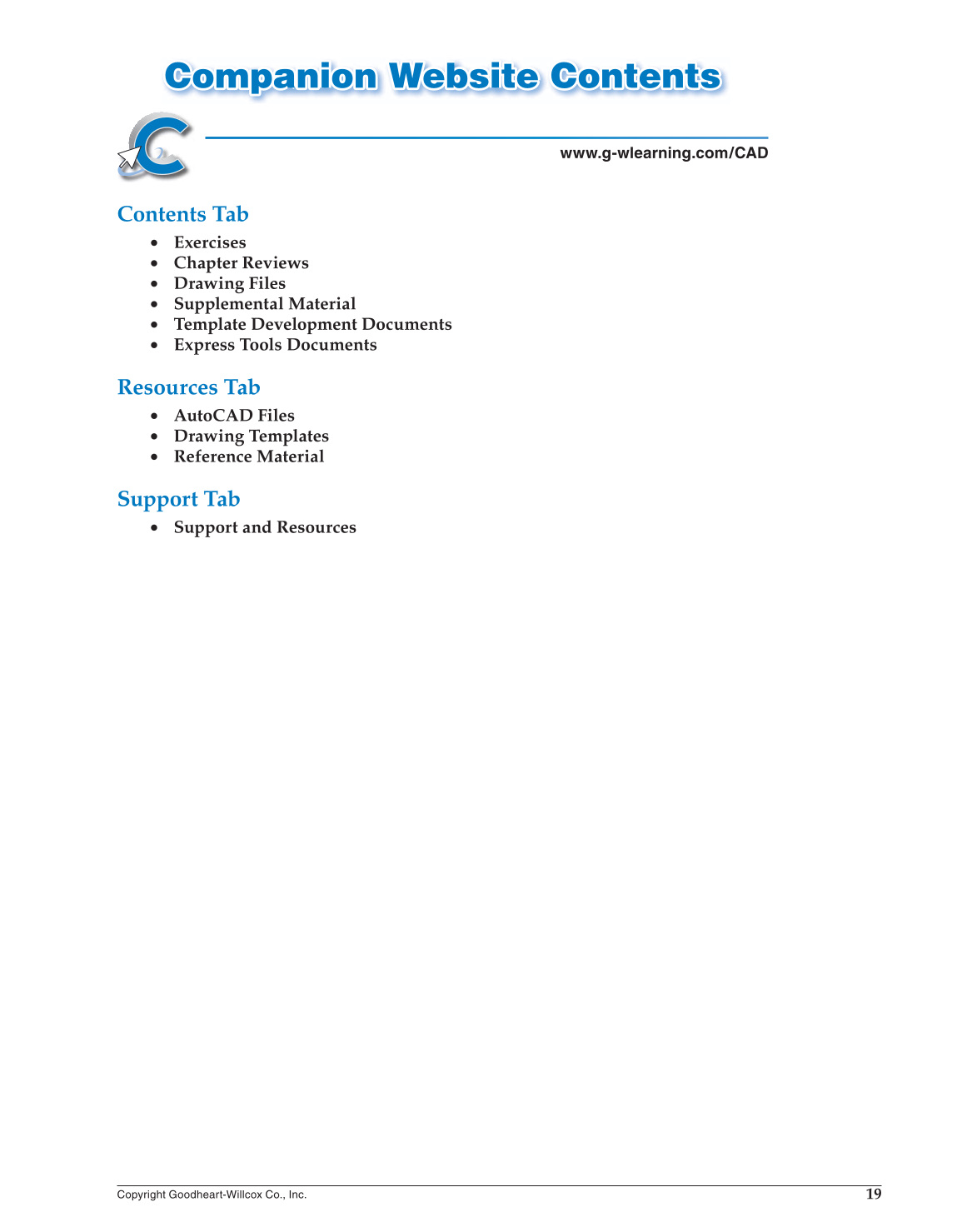 AutoCAD and Its Applications—Basics 2015, 22nd Edition page 19