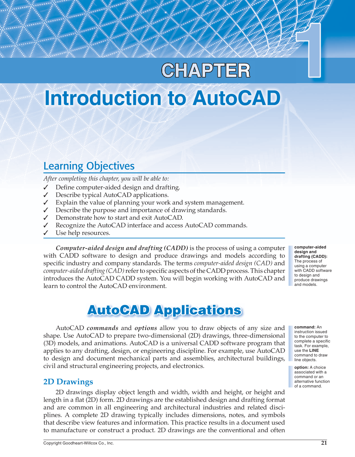 AutoCAD and Its Applications—Basics 2015, 22nd Edition page 21