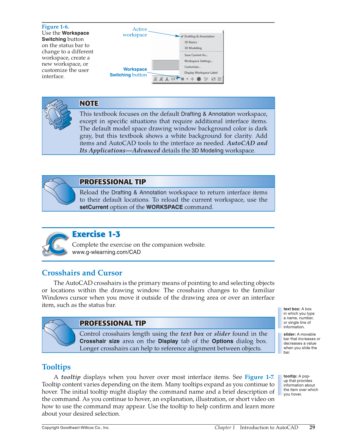 AutoCAD and Its Applications—Basics 2015, 22nd Edition page 29
