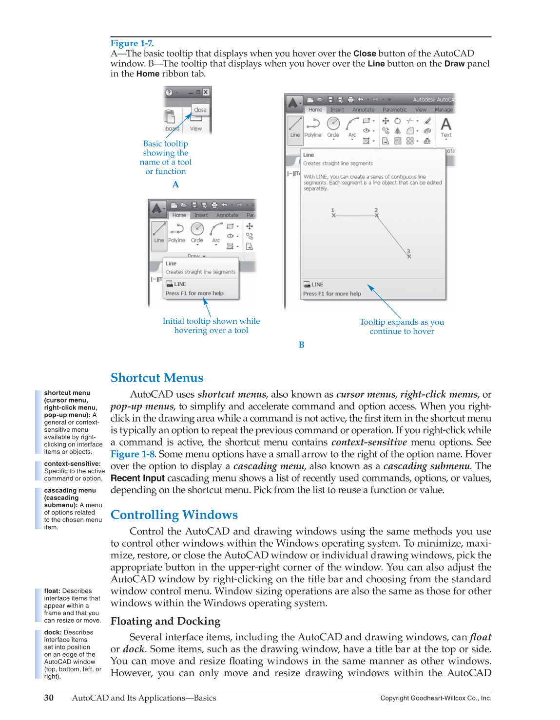 AutoCAD and Its Applications—Basics 2015, 22nd Edition page 30