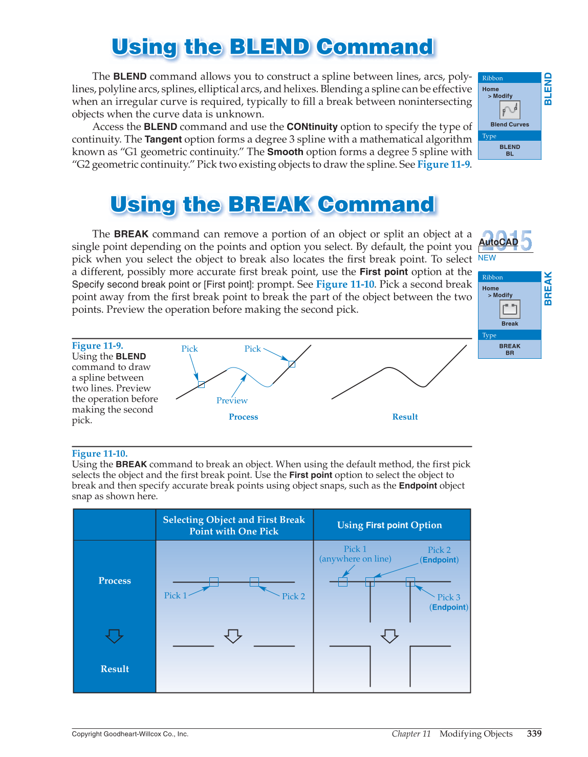 AutoCAD and Its Applications—Basics 2015, 22nd Edition page 339