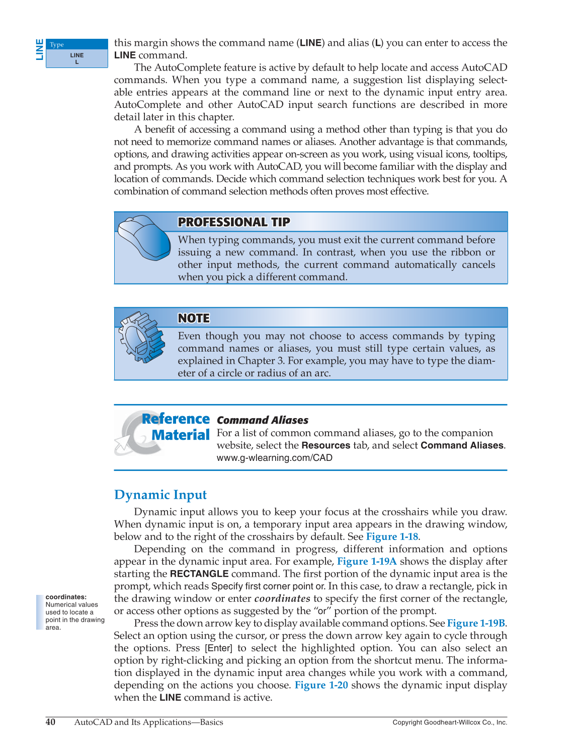 AutoCAD and Its Applications—Basics 2015, 22nd Edition page 40