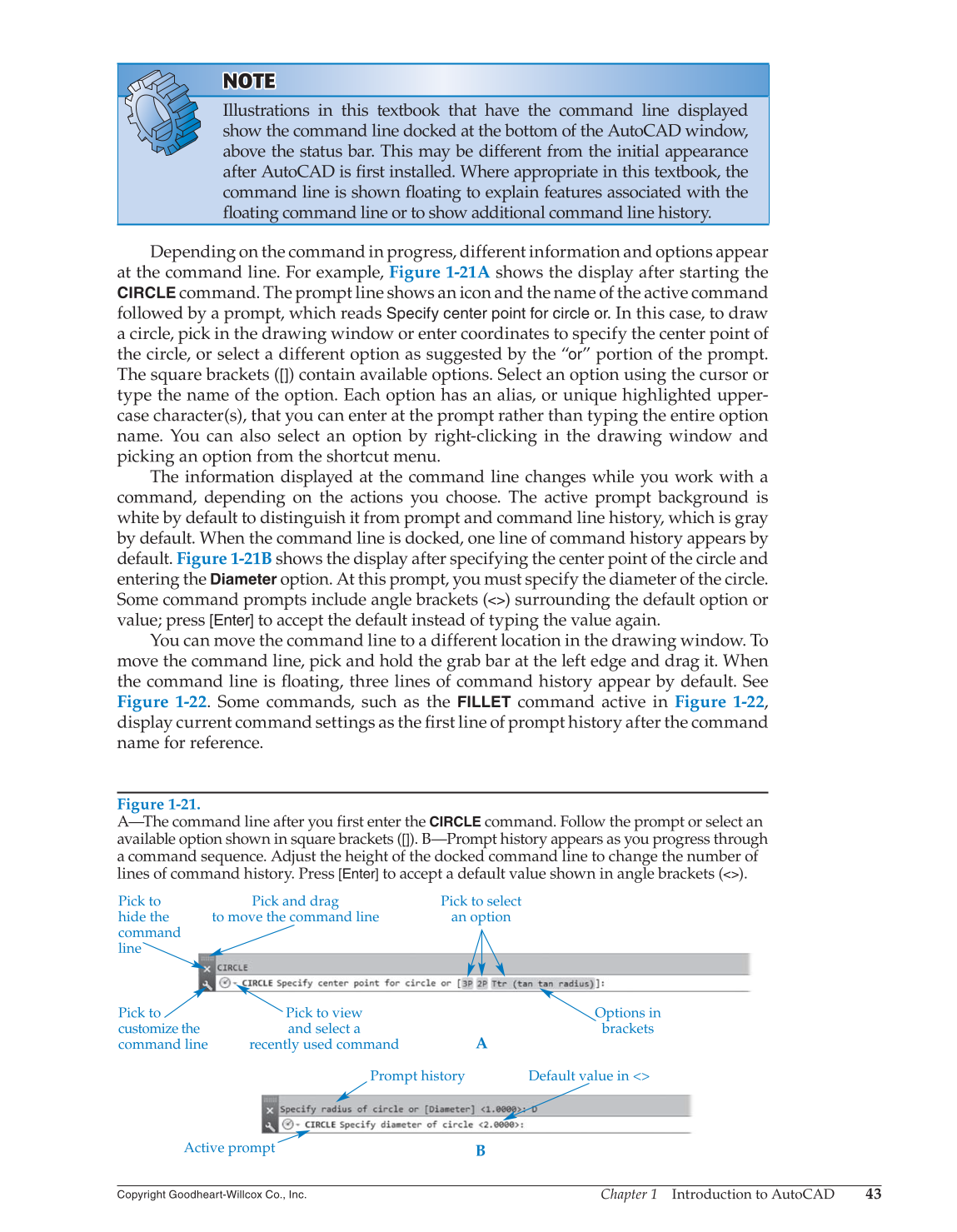 AutoCAD and Its Applications—Basics 2015, 22nd Edition page 43