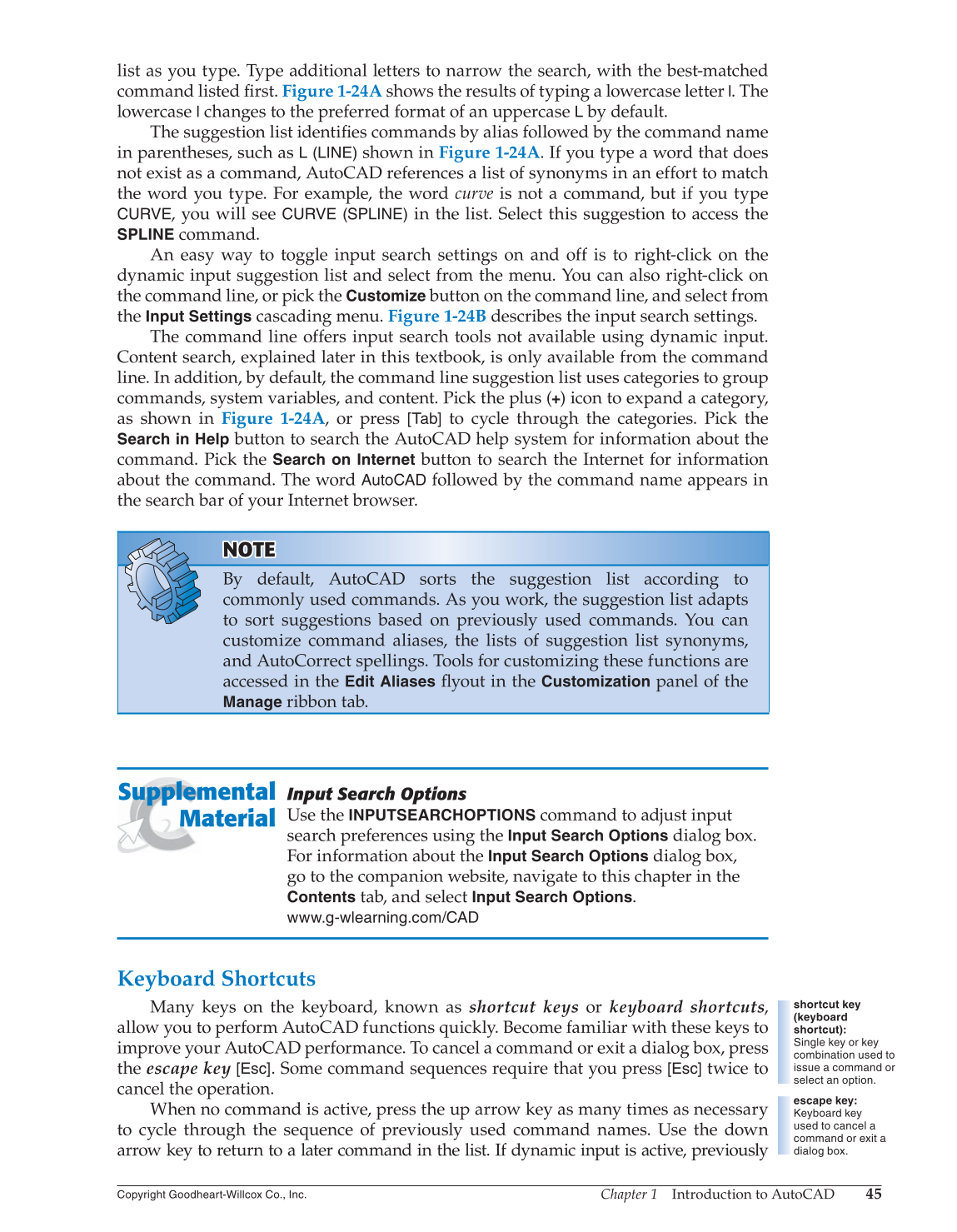 AutoCAD and Its Applications—Basics 2015, 22nd Edition page 45