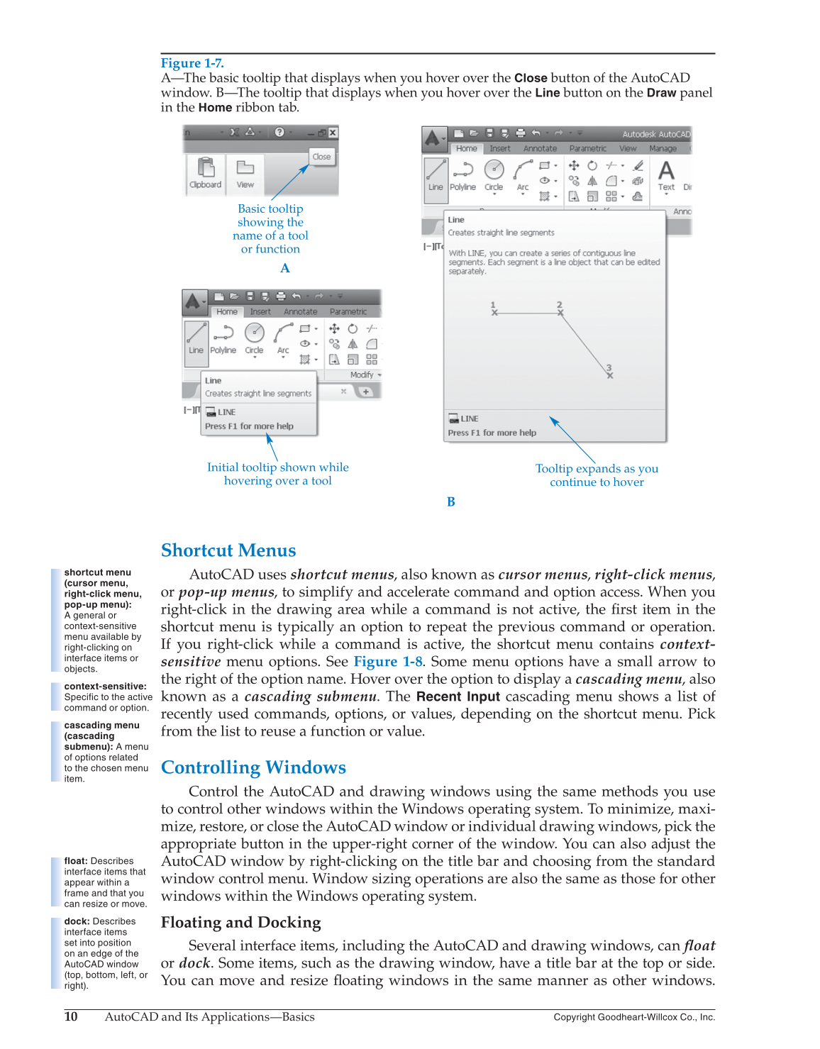 AutoCAD and Its Applications—Basics 2016, 23rd Edition page 10