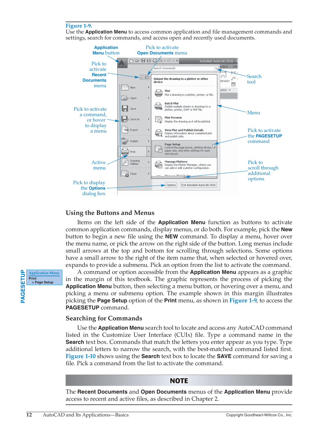 AutoCAD and Its Applications—Basics 2016, 23rd Edition page 12