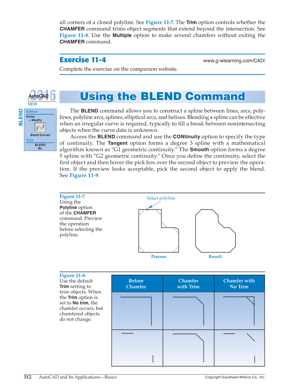 AutoCAD and Its Applications—Basics 2016, 23rd Edition page 312