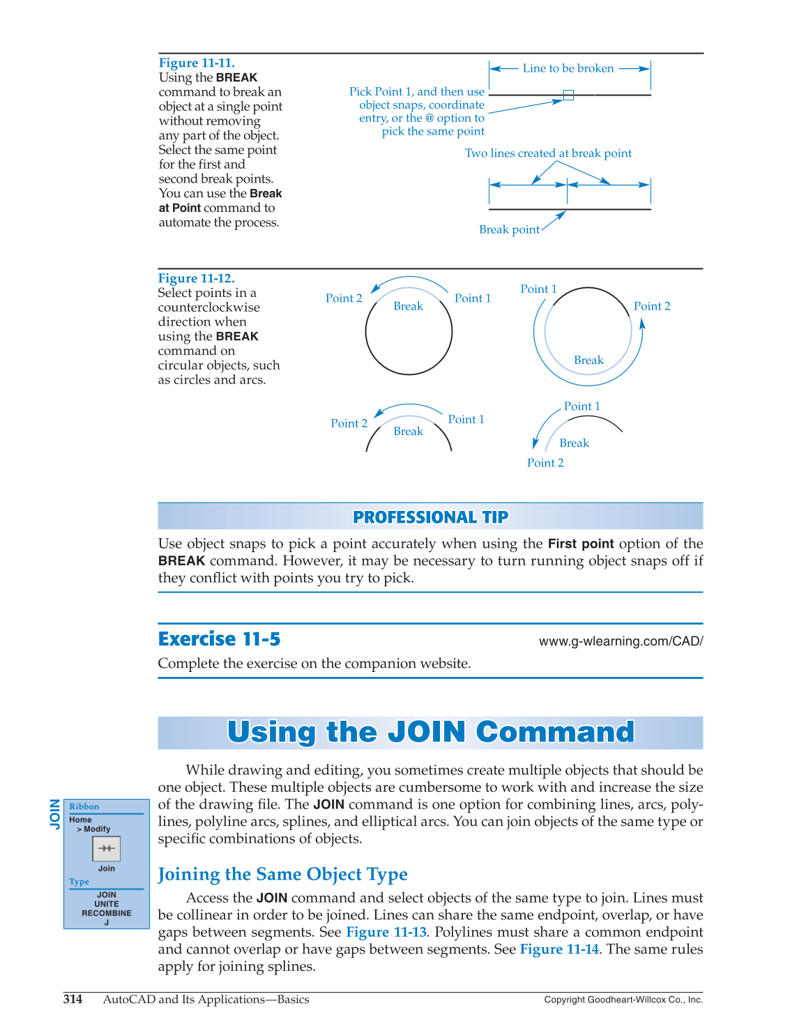 AutoCAD and Its Applications—Basics 2016, 23rd Edition page 314
