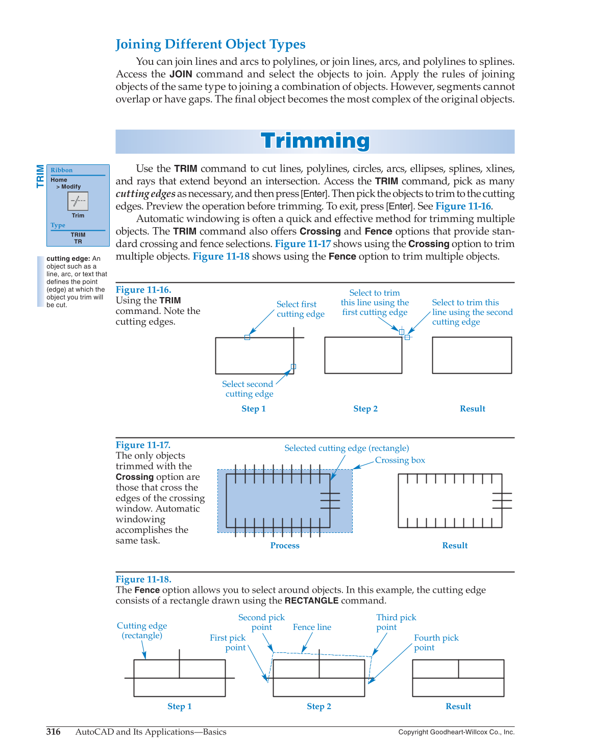AutoCAD and Its Applications—Basics 2016, 23rd Edition page 316