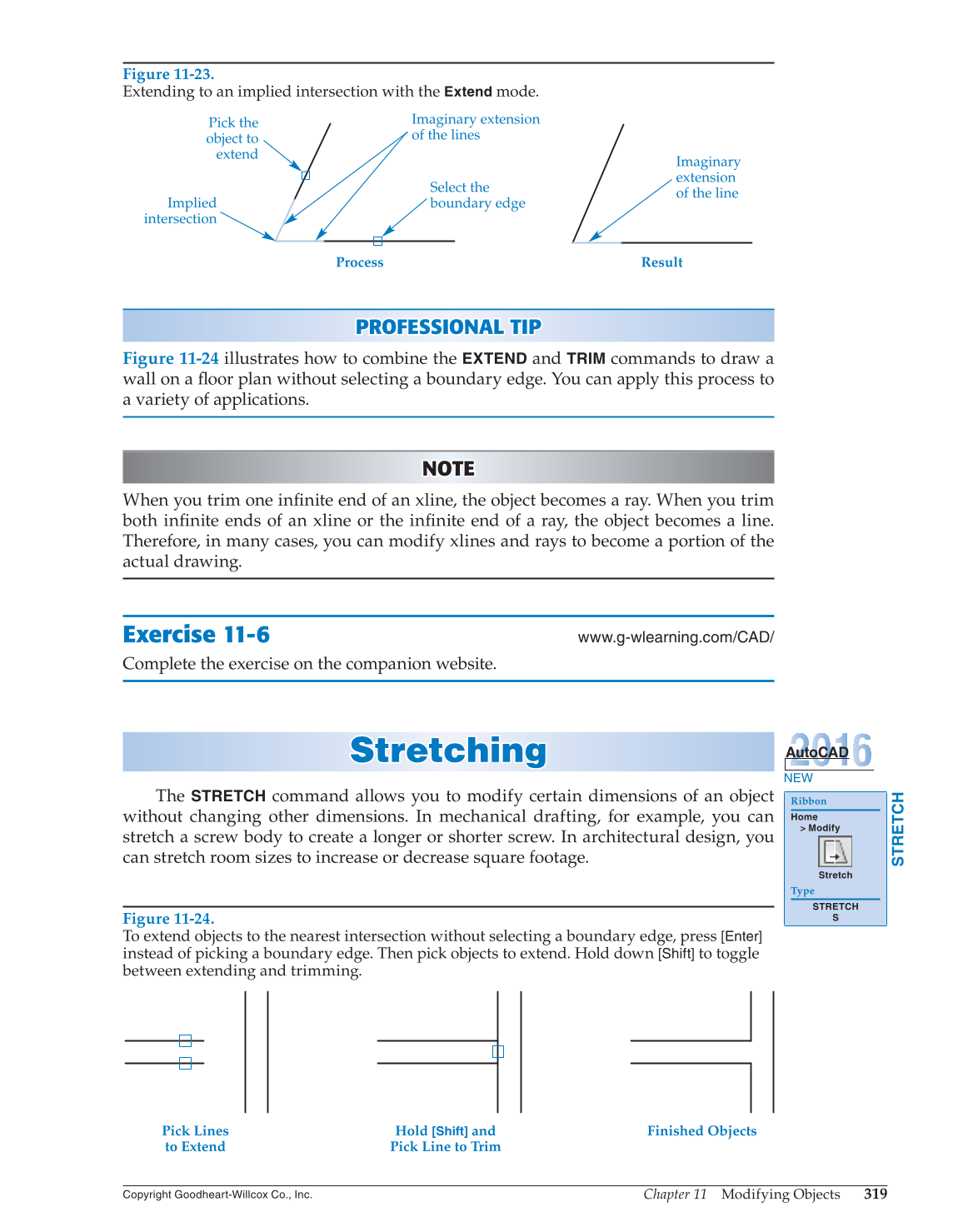AutoCAD and Its Applications—Basics 2016, 23rd Edition page 319