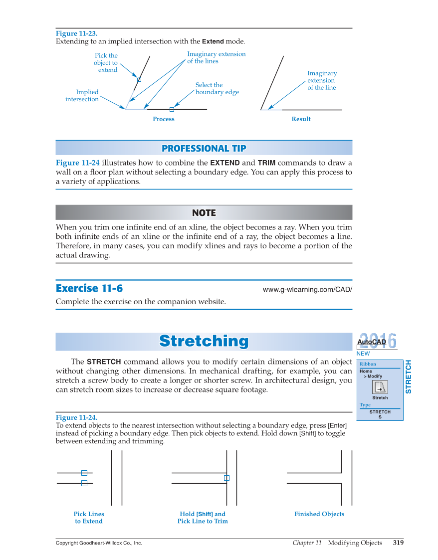 AutoCAD and Its Applications—Basics 2016, 23rd Edition page 319