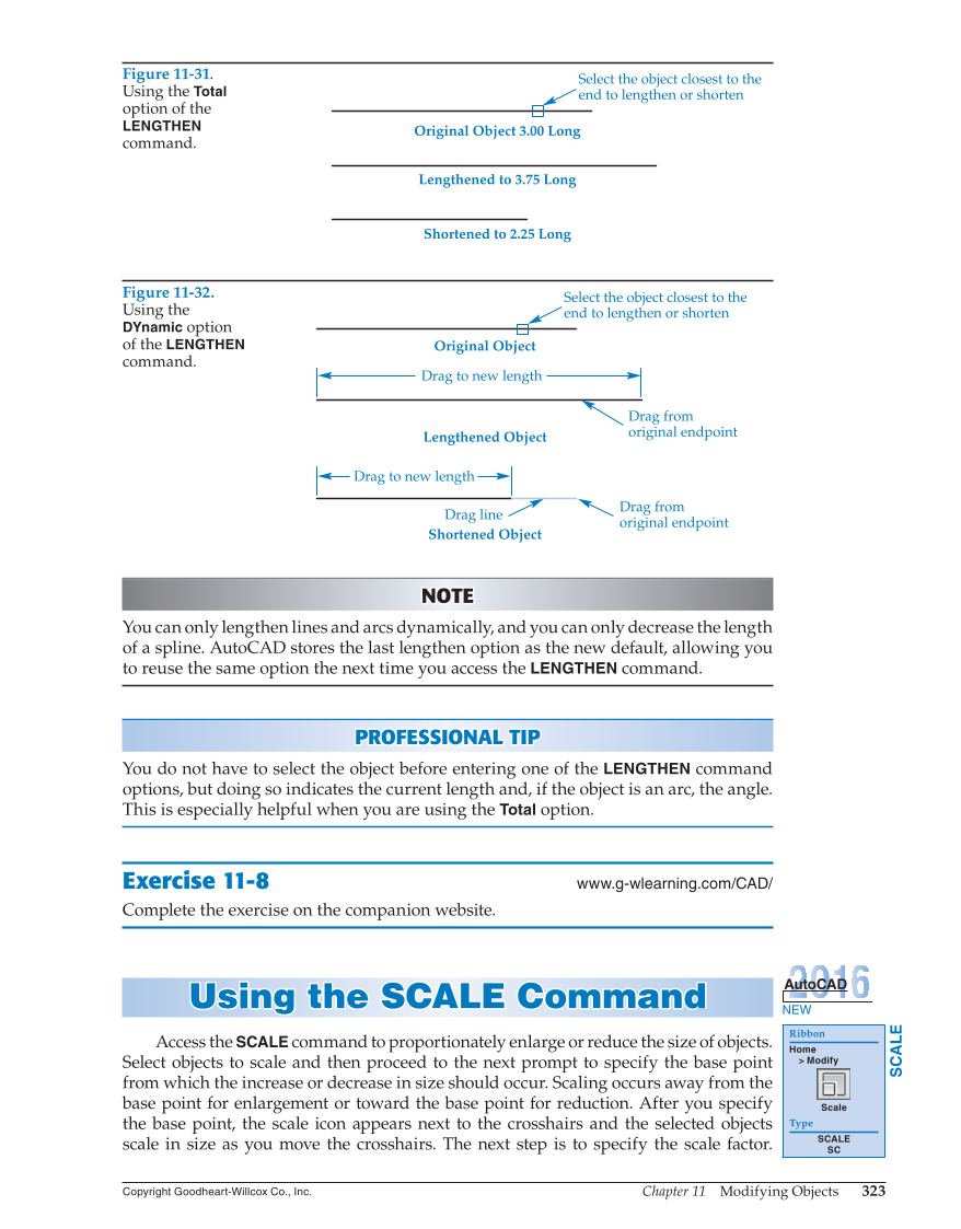 AutoCAD and Its Applications—Basics 2016, 23rd Edition page 323