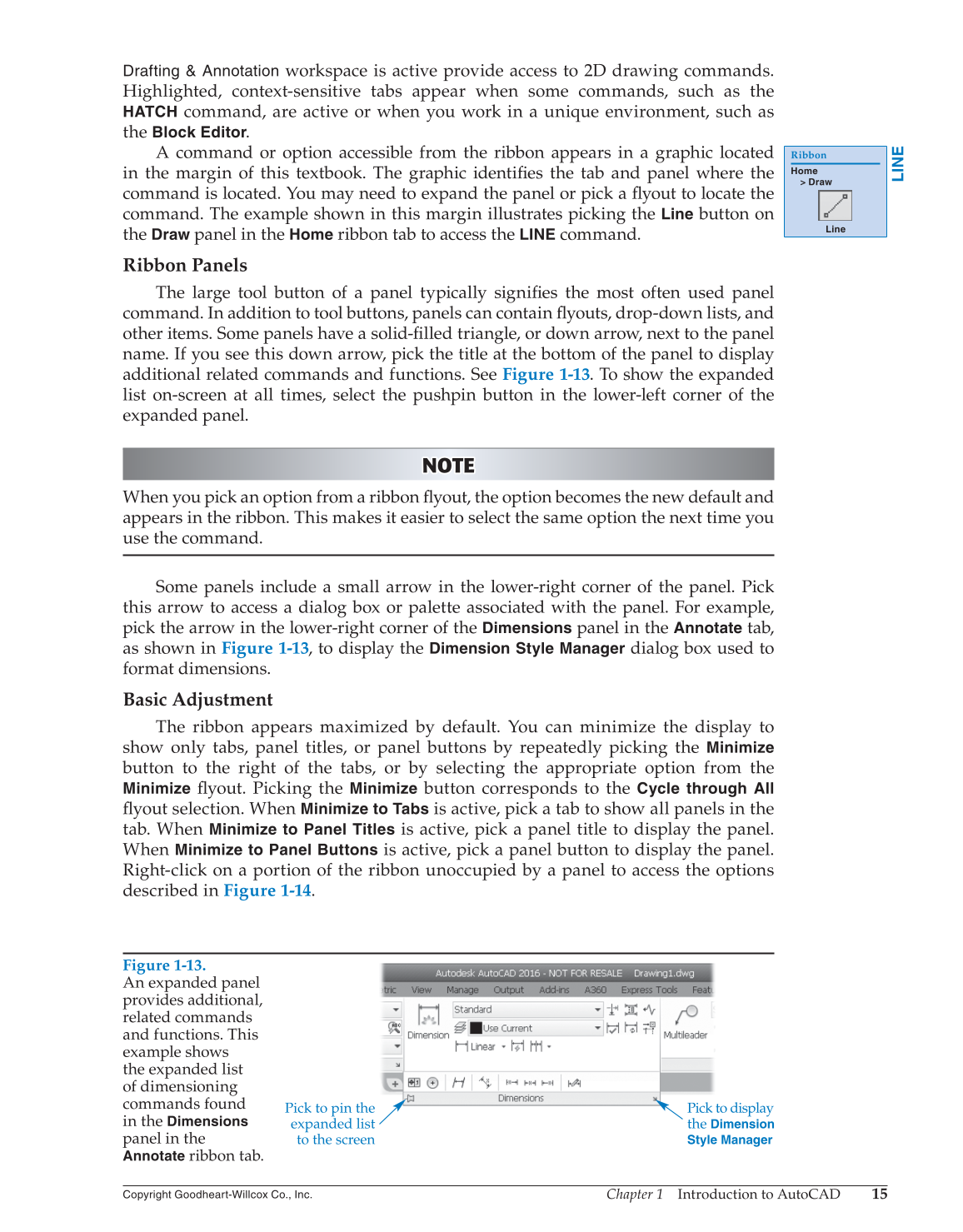 AutoCAD and Its Applications—Basics 2016, 23rd Edition page 15