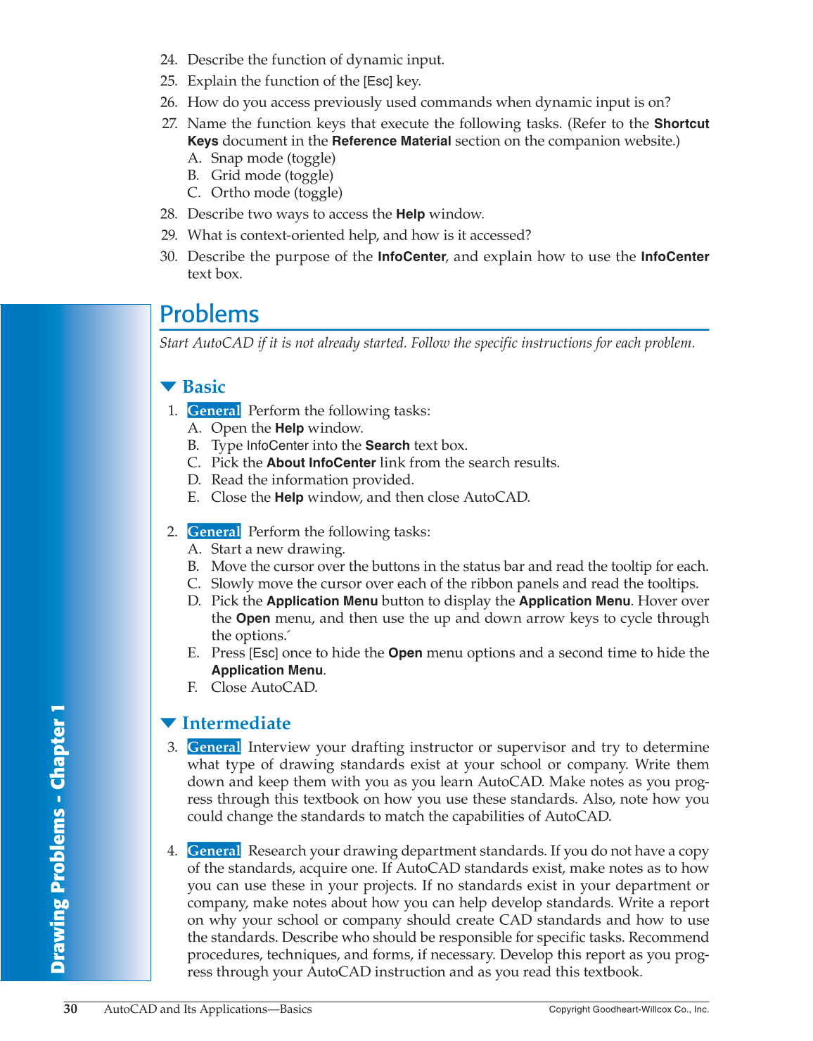 AutoCAD and Its Applications—Basics 2016, 23rd Edition page 30