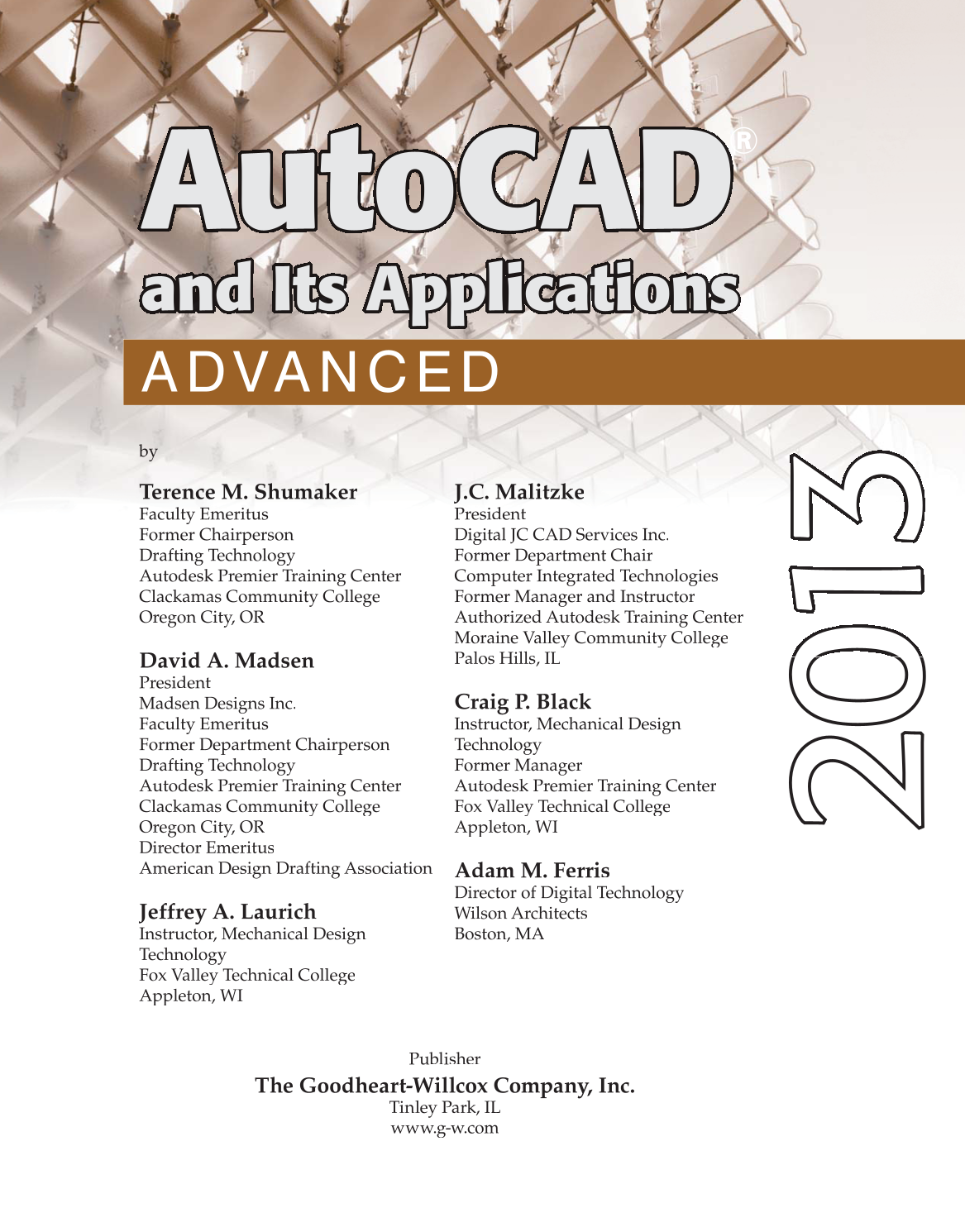 AutoCAD and Its Applications—Comprehensive 2013, 20th Edition page 1057