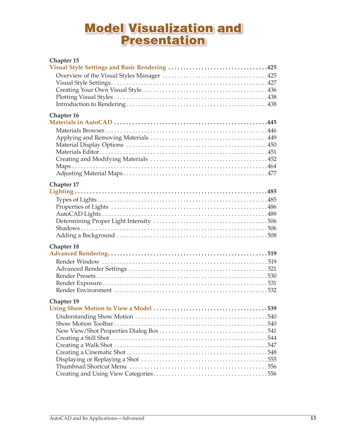 AutoCAD and Its Applications—Comprehensive 2013, 20th Edition page 1069