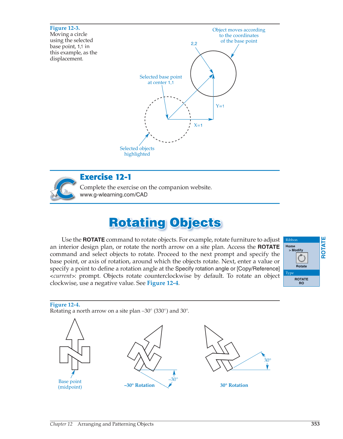 AutoCAD and Its Applications—Comprehensive 2013, 20th Edition page 353