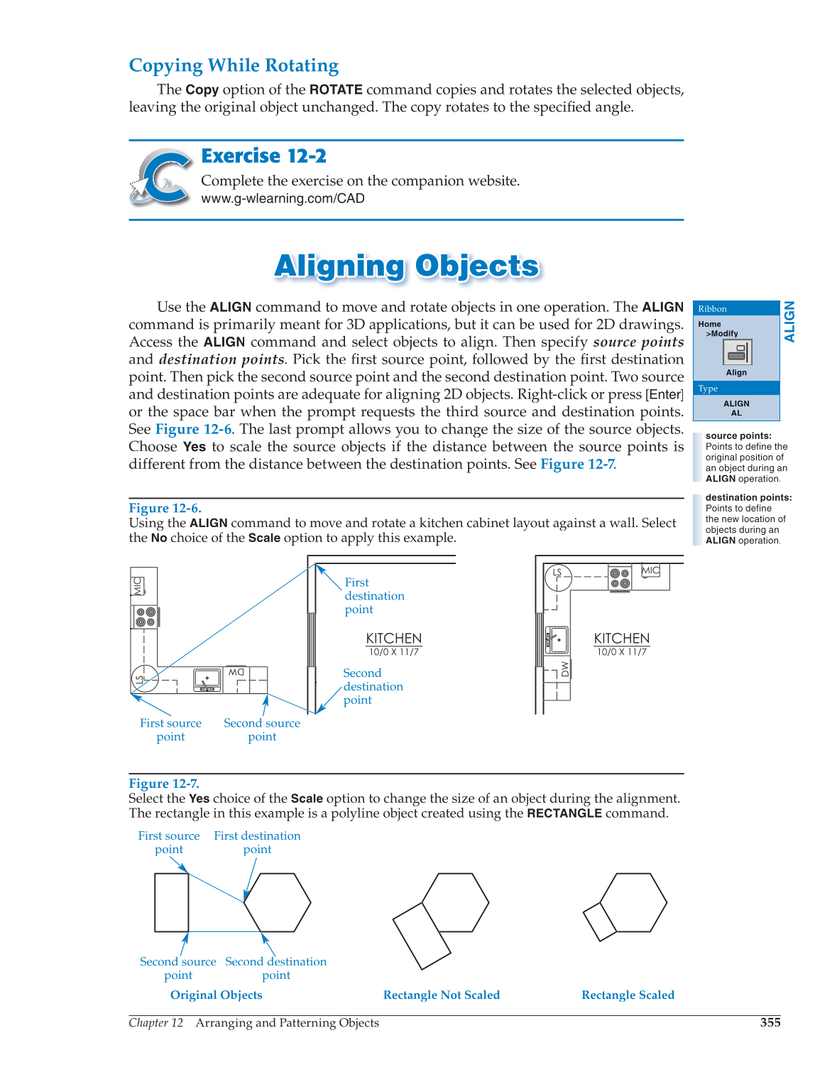 AutoCAD and Its Applications—Comprehensive 2013, 20th Edition page 355