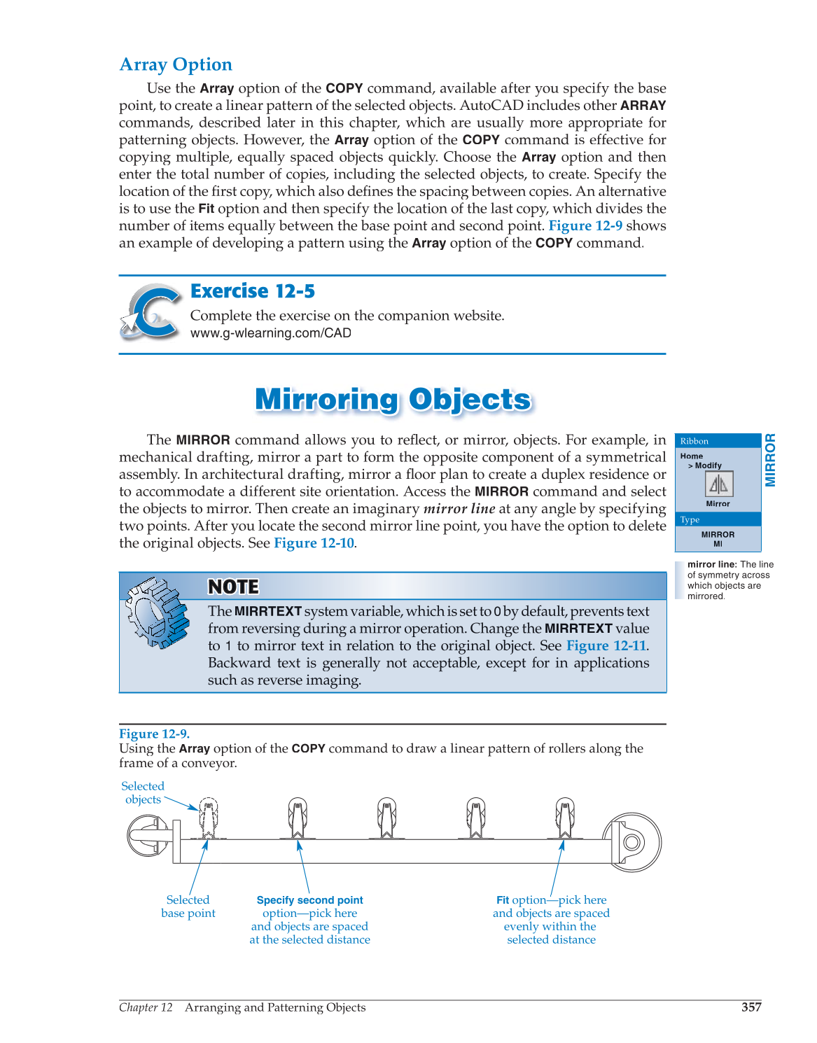 AutoCAD and Its Applications—Comprehensive 2013, 20th Edition page 357