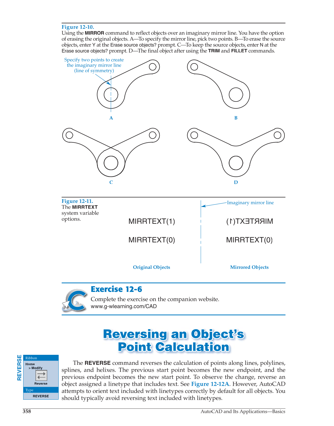 AutoCAD and Its Applications—Comprehensive 2013, 20th Edition page 358
