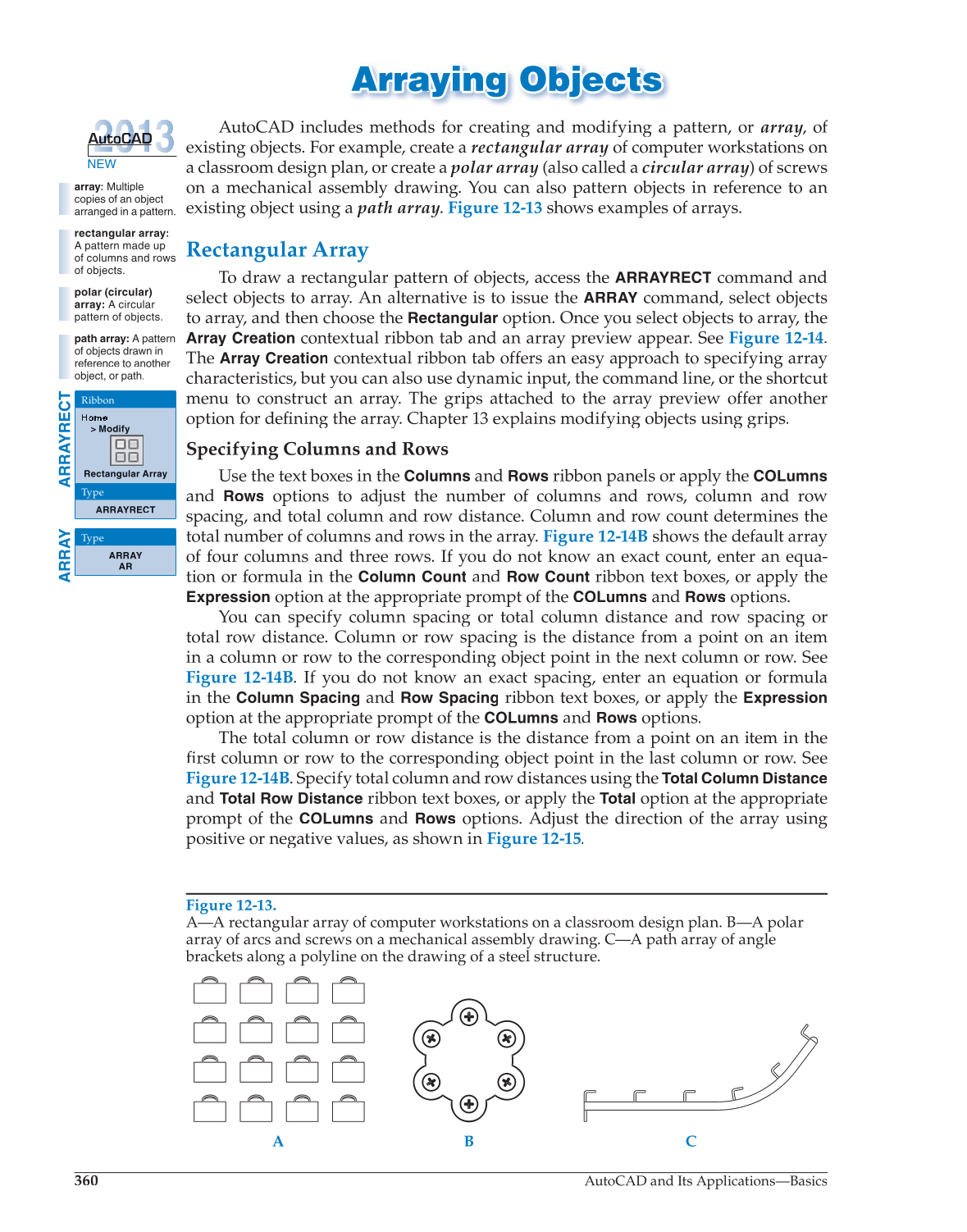 AutoCAD and Its Applications—Comprehensive 2013, 20th Edition page 360