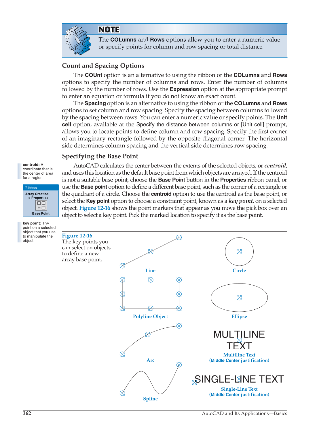 AutoCAD and Its Applications—Comprehensive 2013, 20th Edition page 362