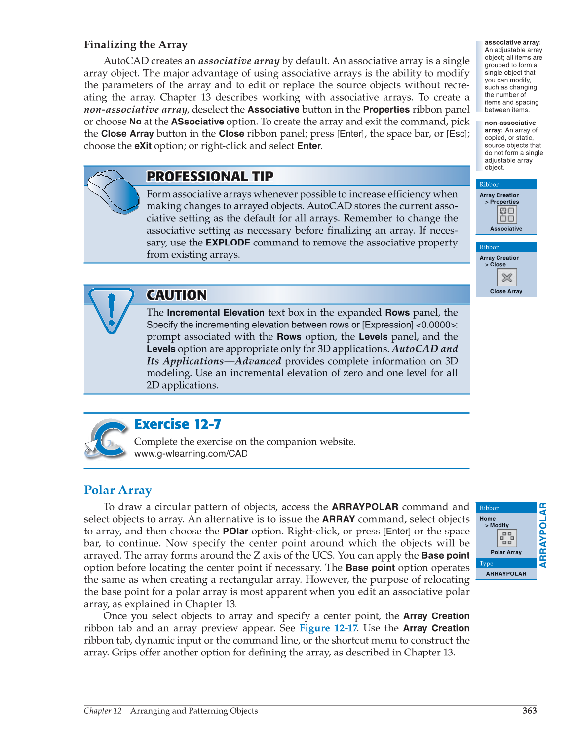 AutoCAD and Its Applications—Comprehensive 2013, 20th Edition page 363