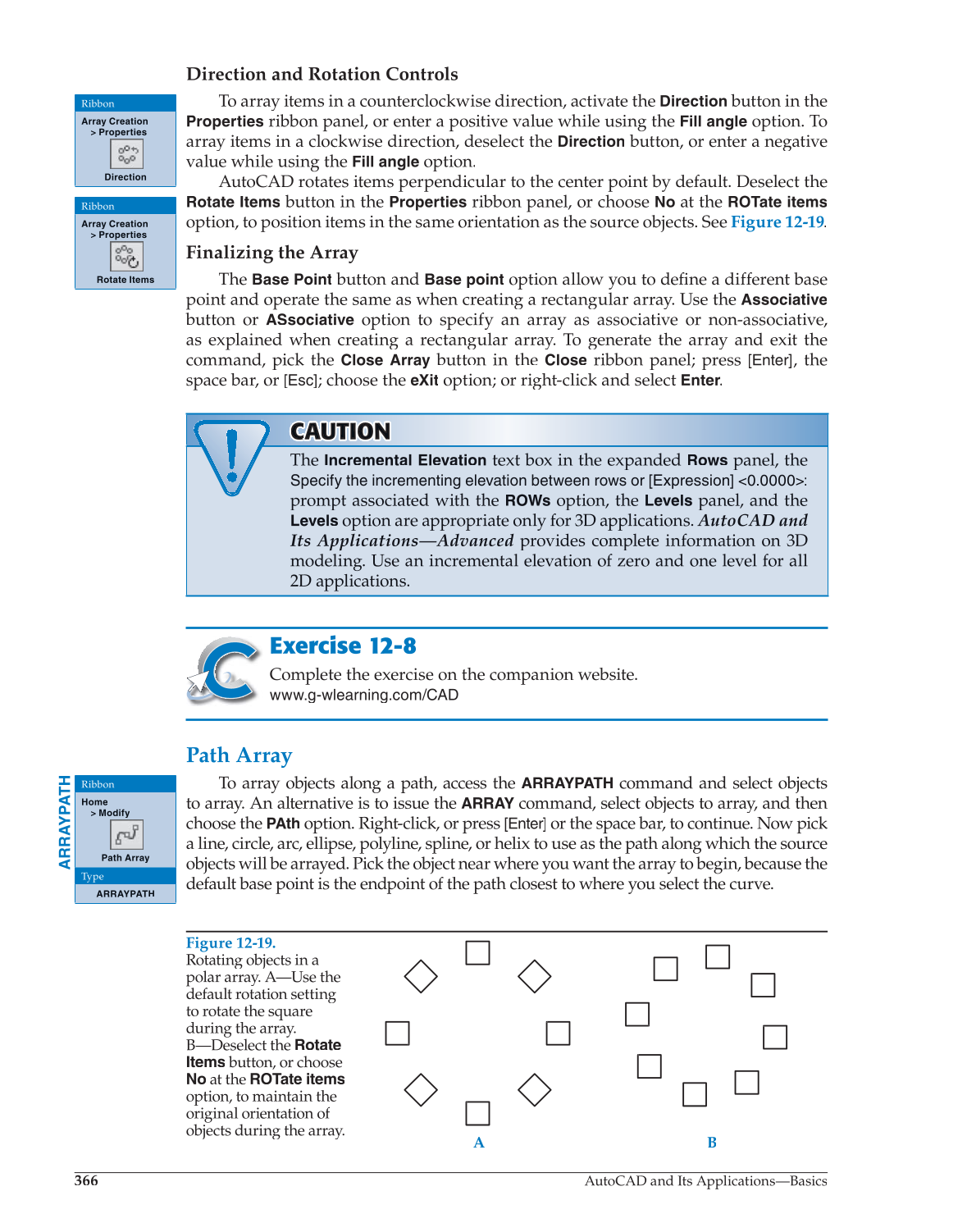 AutoCAD and Its Applications—Comprehensive 2013, 20th Edition page 366