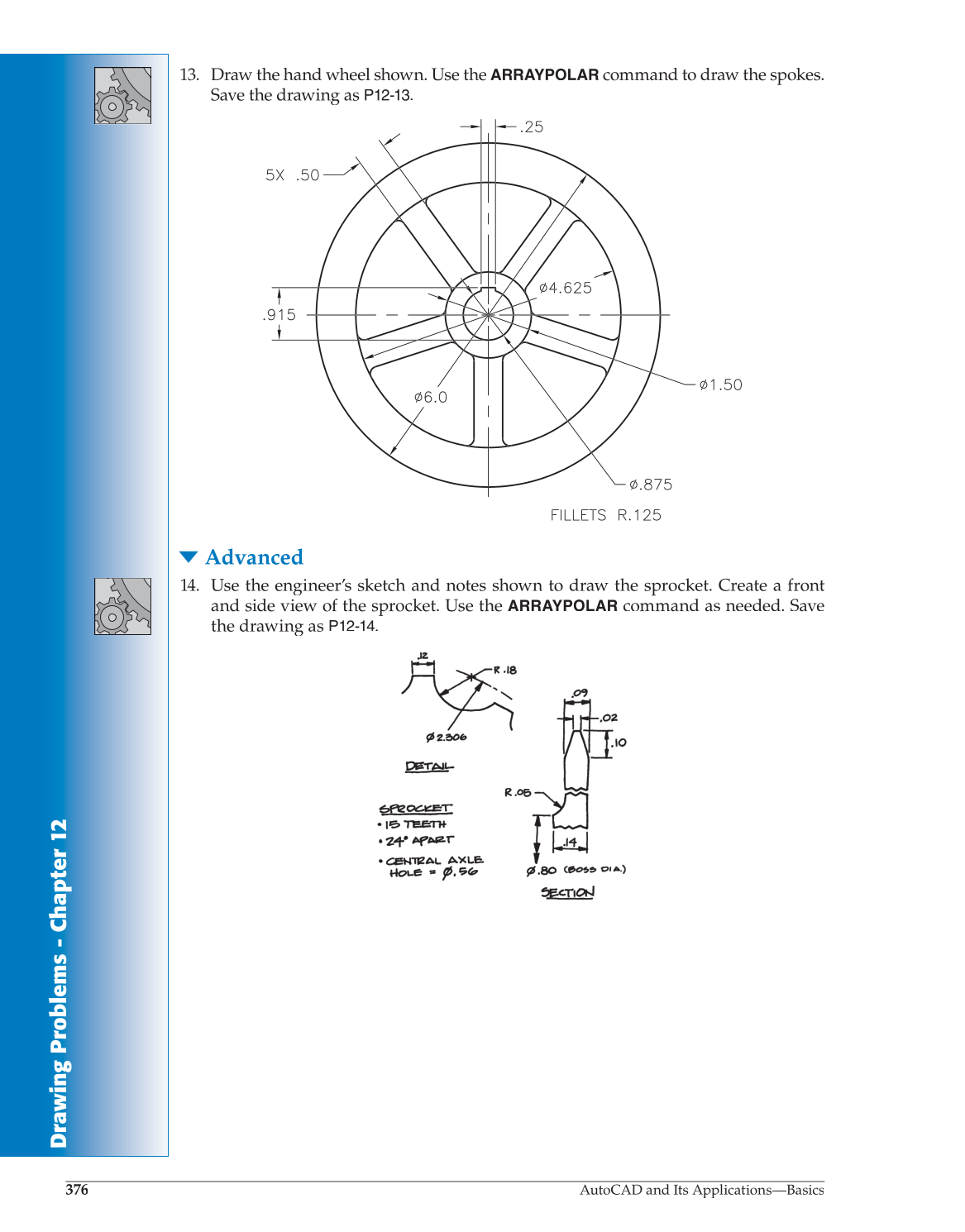 AutoCAD and Its Applications—Comprehensive 2013, 20th Edition page 376