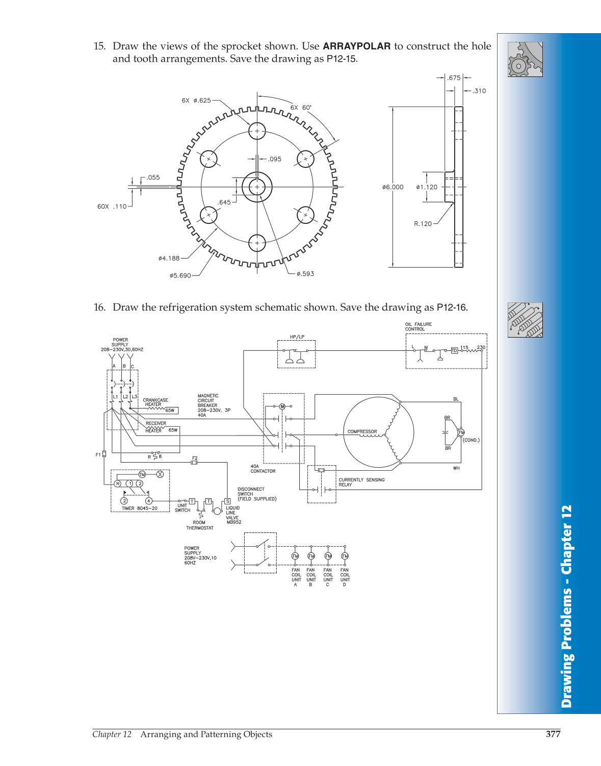 AutoCAD and Its Applications—Comprehensive 2013, 20th Edition page 377
