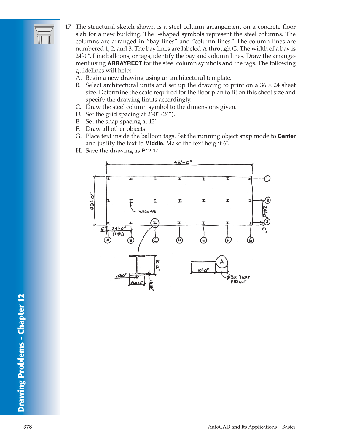 AutoCAD and Its Applications—Comprehensive 2013, 20th Edition page 378